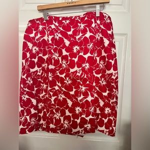 Talbots Skirt Floral Print Brand New Tags still on